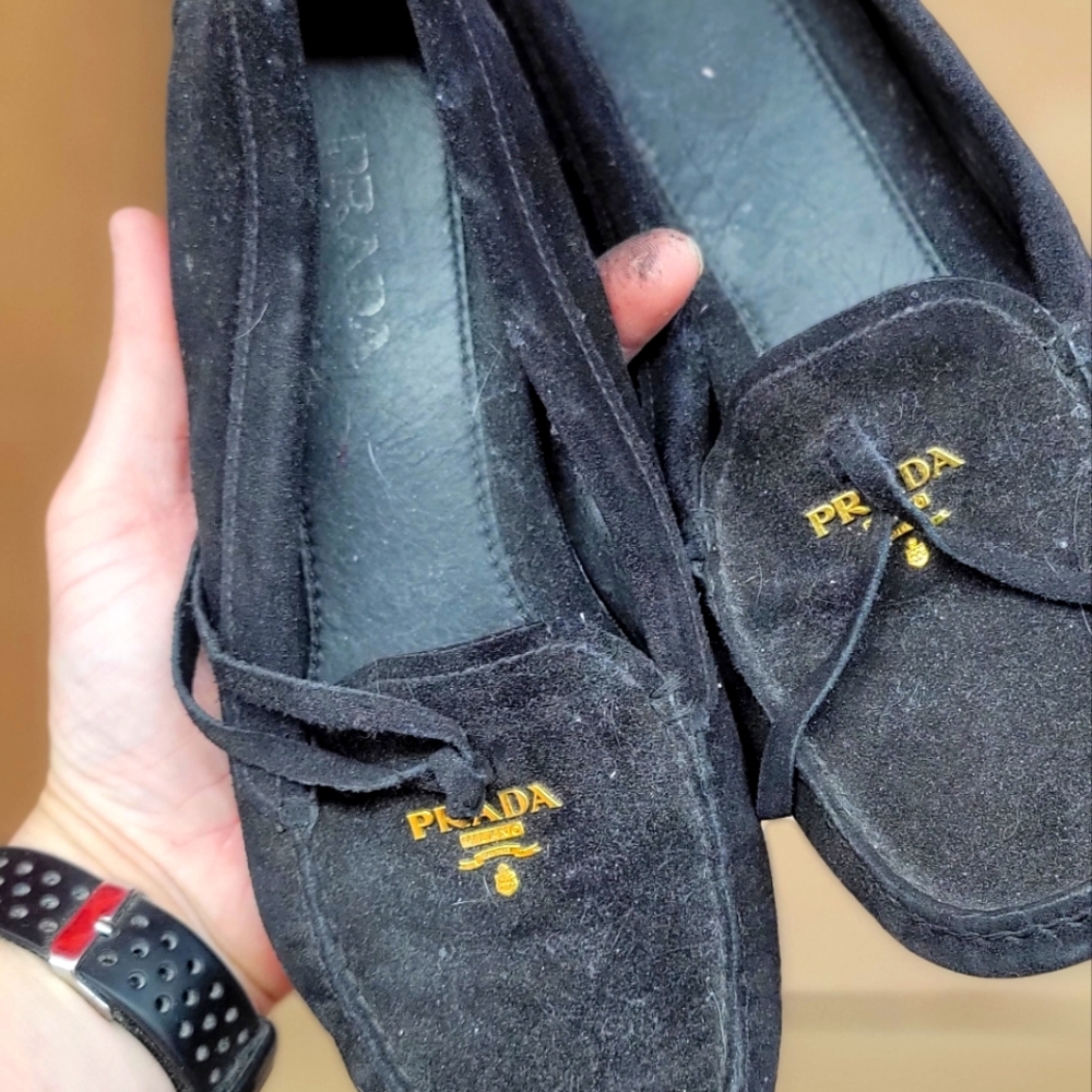 Prada moccasins